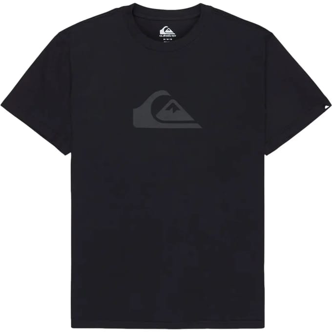 Quiksilver Evo Comp Logo T-shirt Met Korte Mouwen Zwart M Man