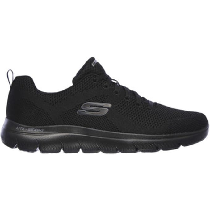Skechers Summits Brisbane heren sneakers - Zwart - Extra comfort - Memory Foam