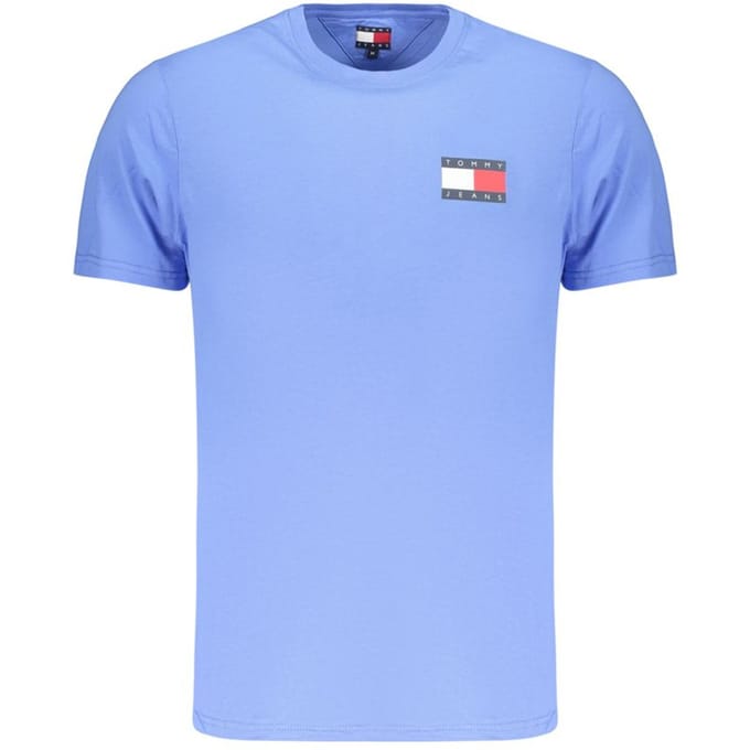Tommy Hilfiger Blauw Katoenen Heren T-Shirt