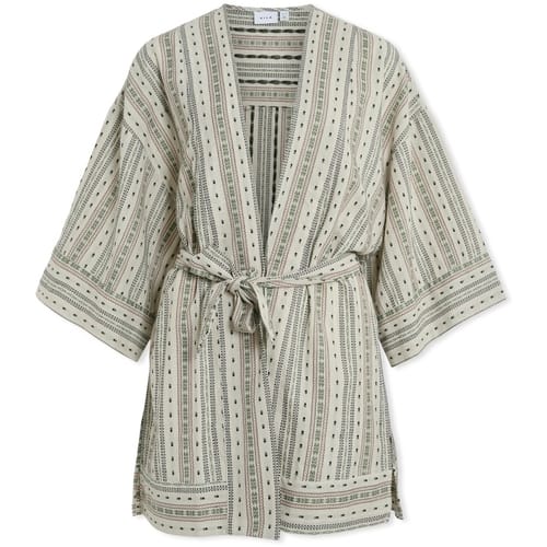 Mantel Vila Senso Kimono - Birch/Embroidery