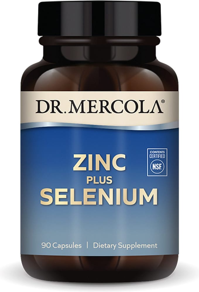 Dr. Mercola - Zink plus Selenium - 90 capsules