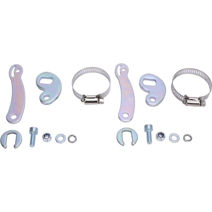 2 Set Kit de Conversion de Bras de Vélo Acier M16 Outil d'Entretien d'Accessoire pour Vélo Électrique pour Haute Puissance white