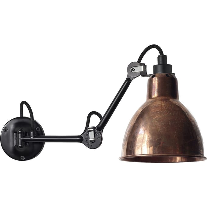 DCWéditions - LAMPE GRAS N°204 wandlamp - niet gepolijst koper - brons