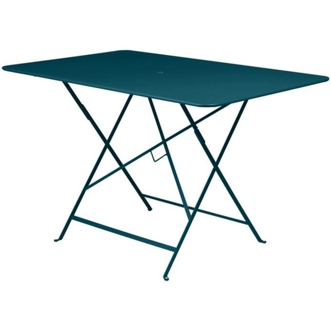 Fermob BISTRO klaptafel rechthoekig - 21 acapulcoblauw - 117 x 77 cm