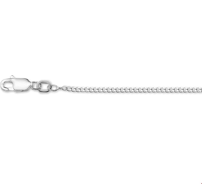 Zilveren Collier gourmet 1 1017054 90 cm