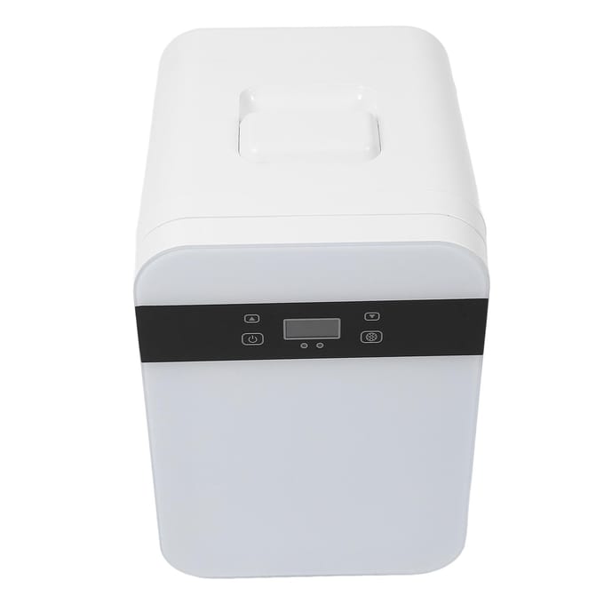 12L Kleine Koelkast Multifunctioneel Efficiënt Dubbele Kern Digitaal Display Stil Draagbare Koelkast voor L white