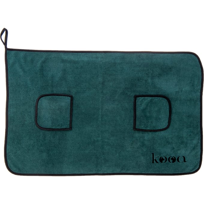 L90 x B60 cm Hondenhanddoek Microvezel kooa Deluxe Maat M