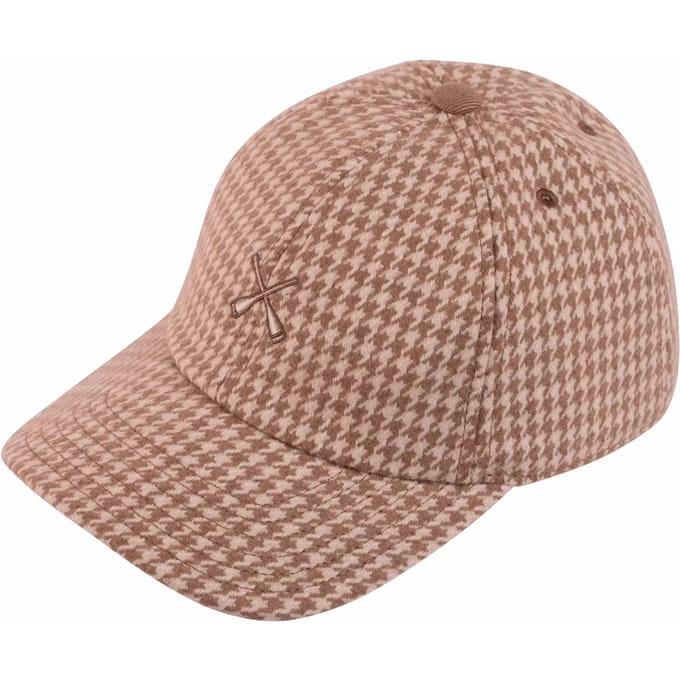Gebogen vizier-pet Béton Ciré Houndstooth