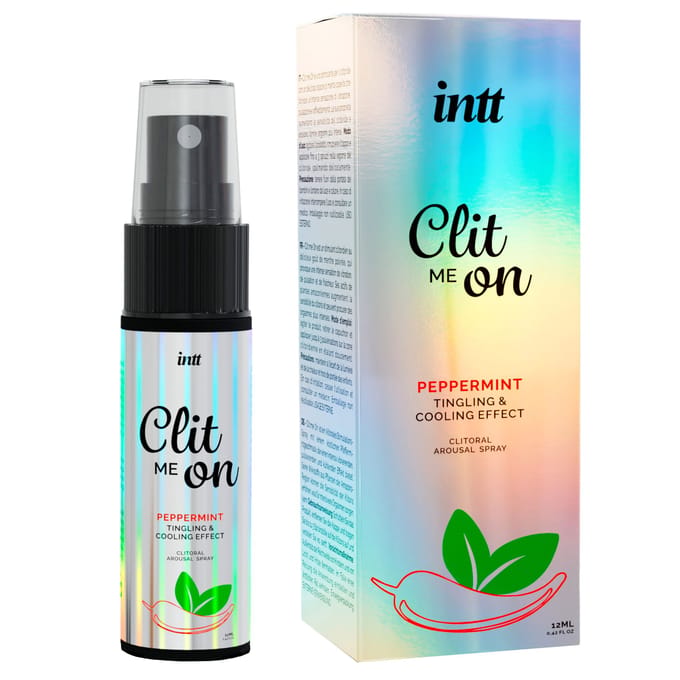 Intt - Clit Me On Clitoris Spray Pepermunt - 12 ml