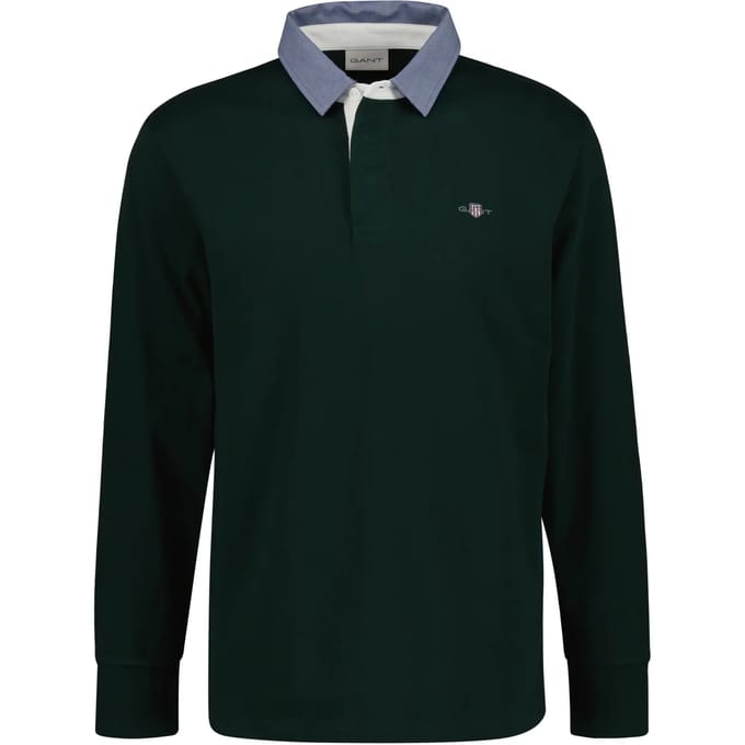 Polo met lange mouwen Gant Classic Heavy Rugger