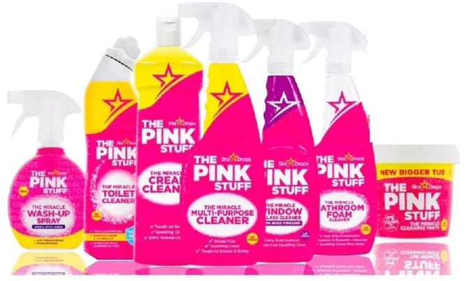 The Pink Stuff Complete Schoonmaakset - Krachtige Reiniging voor een Sprankelend Huis