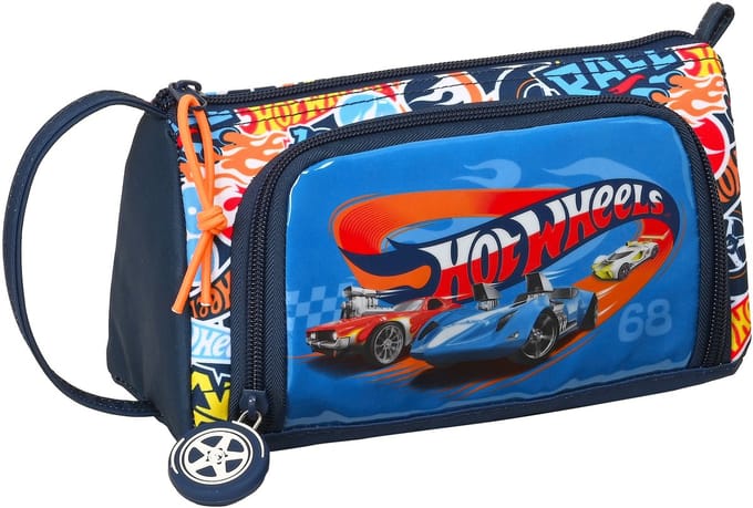 Hot Wheels Gevuld etui, Rally - 32 stuks - 20 x 11 x 8 cm - Polyester