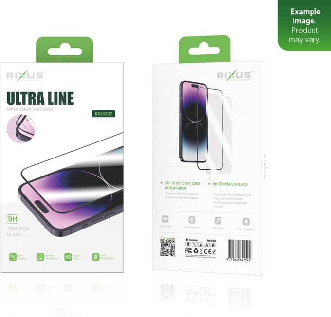 Rixus Clear HD Ultra Line Tempered Glass For Samsung Galaxy S23 Ultra