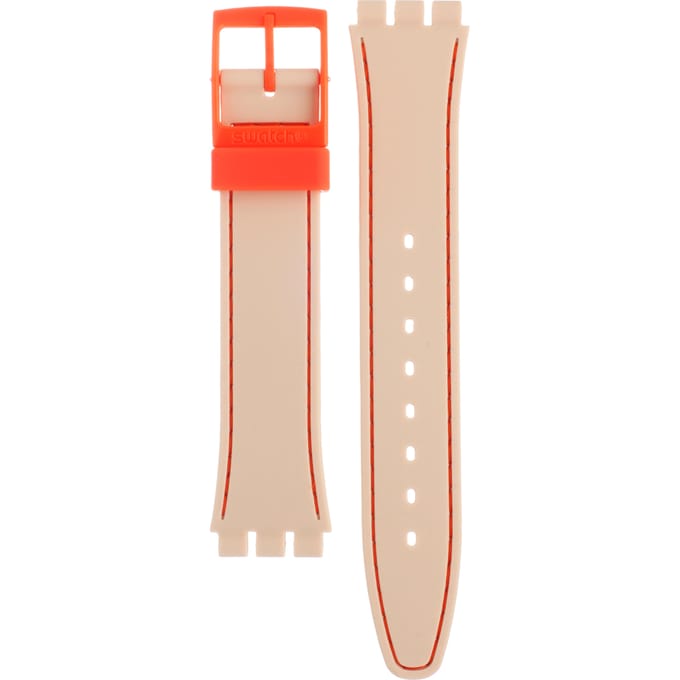 Swatch Plastic - Originals Medium (34mm) /Access/Solar/Musicall/Stop - G/SK/SL/SR/SS/SO28 AGT106 GT106 Soft Day Horlogeband