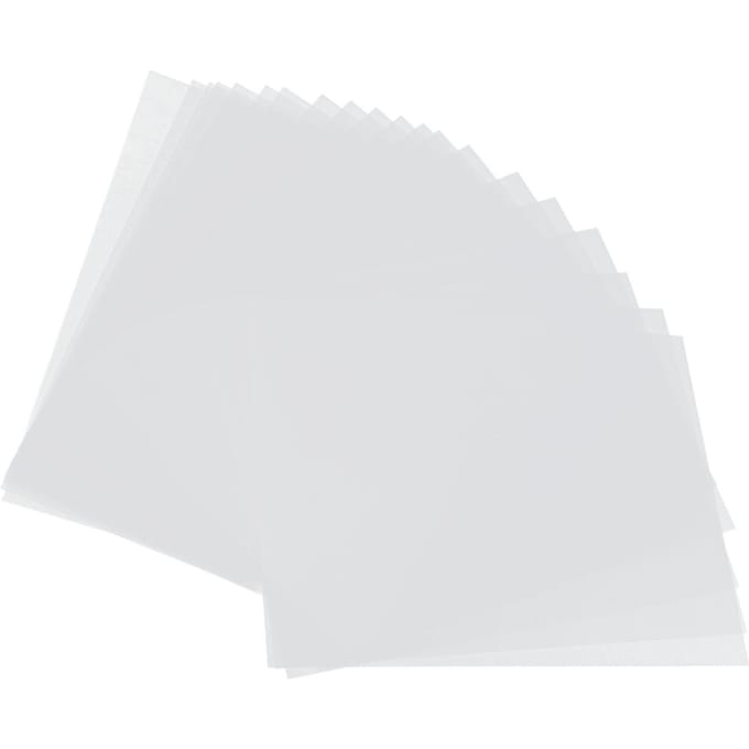 20 pièces Feuilles Thermorétractables Feuilles Plastiques Rétractables Transparentes Kit avec Anneaux Porte-clés pour Porte-clés Bijoux white