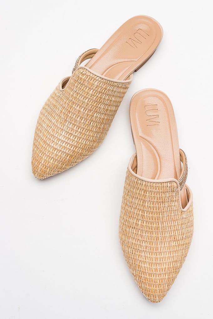 Pesa Geweven Slippers (Dames)