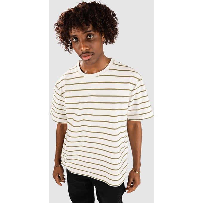 Anerkjendt Akvillads Seersucker T-Shirt wit