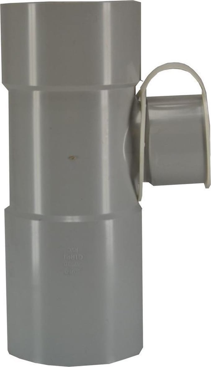 Sub PVC regenton automaat 3xmof 80 mm