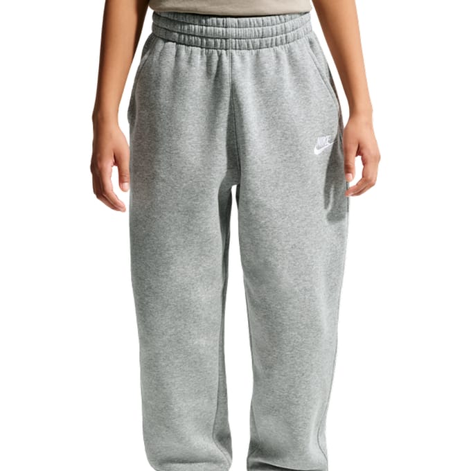 Nike Club Oversized Broeken Kinder - Grijs - Maat 137 - 147 CM
