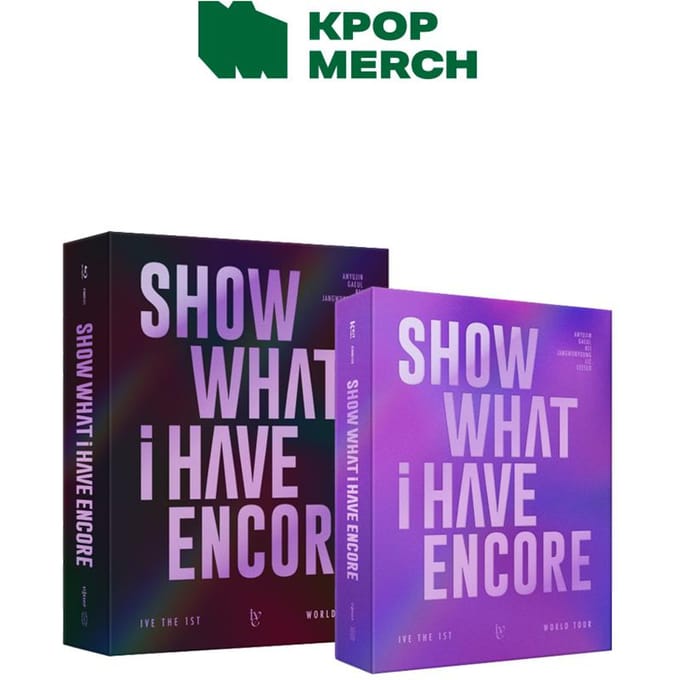 IVE - De 1e Wereldtournee [SHOW WHAT I HAVE - ENCORE] Blu-ray only