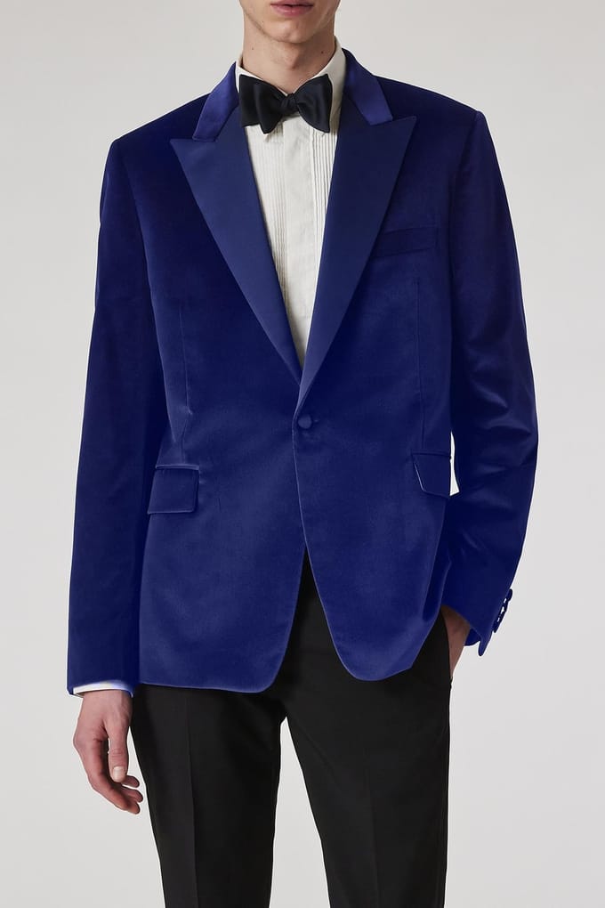 Paul Smith Evening 1btn Jacket Inky Blue Taglia: 48 | Pantaloni da completo Outlet | Uomo | Blu