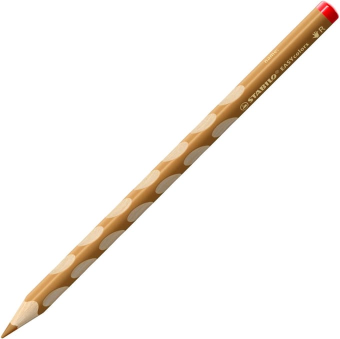 Ergonomisch kleurpotlood EASYcolors, voor rechtshandigen, Nr. 615 dark ochre