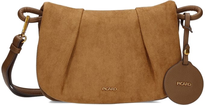 PICARD schoudertas Galway Crossbody Bag Cognac bruine