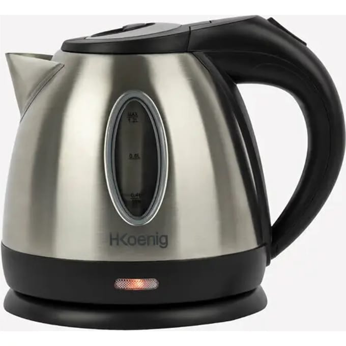 H. Koenig BO12 - Waterkoker - 1.2 L - rvs