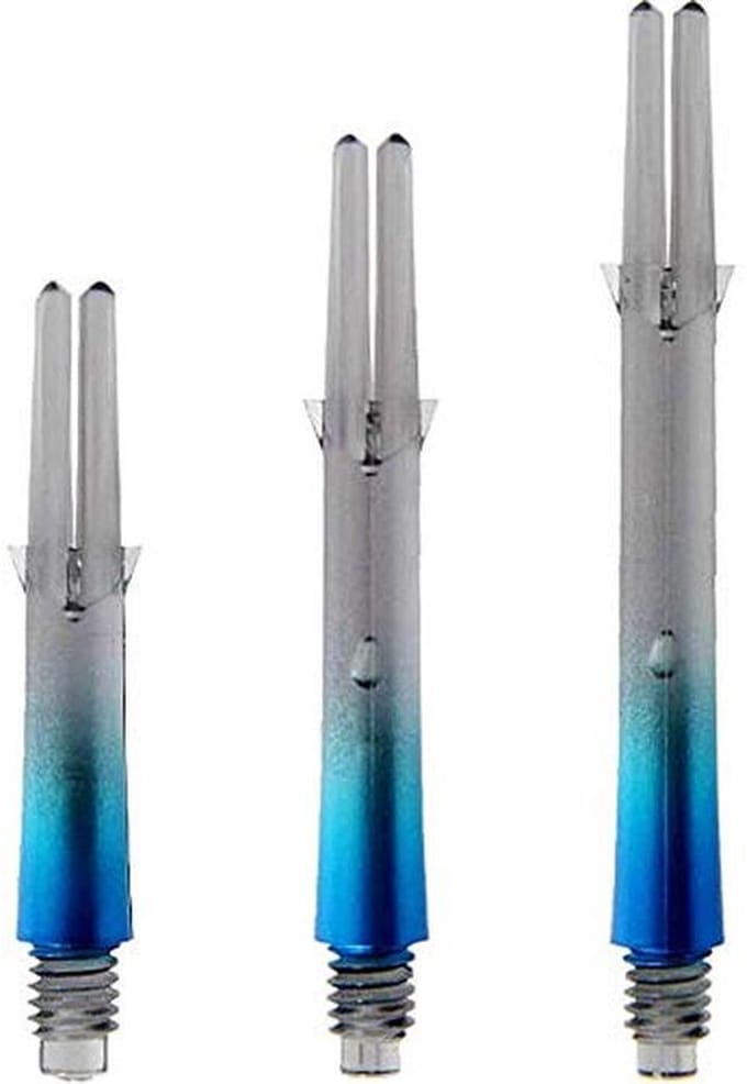 L-Shaft Lock Straight Twotone - zwart en blauw