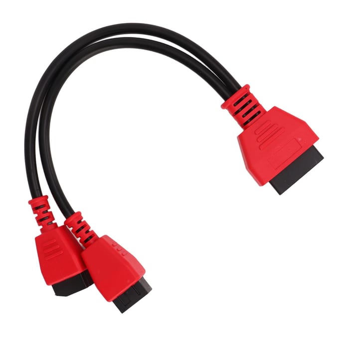 12+8 Pin Diagnostische Connector Kabel Adapter MSCHRY128 Diagnostisch Gereedschap Vervanging voor Chrysler black