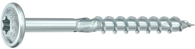 Heco Topix-Plus Schroeven - Torx tellerkop - 8x 320mm - Deeldraad (50 stuks)