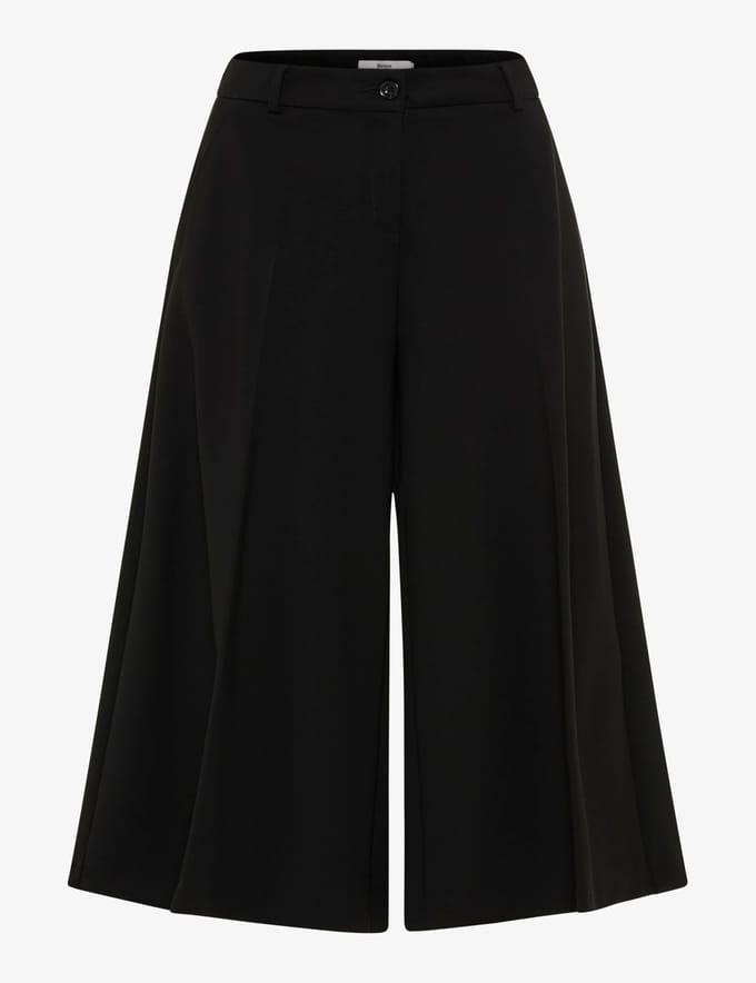 Brax Dames Culotte  Style MELLI S BLACK, zwart, maat 42K