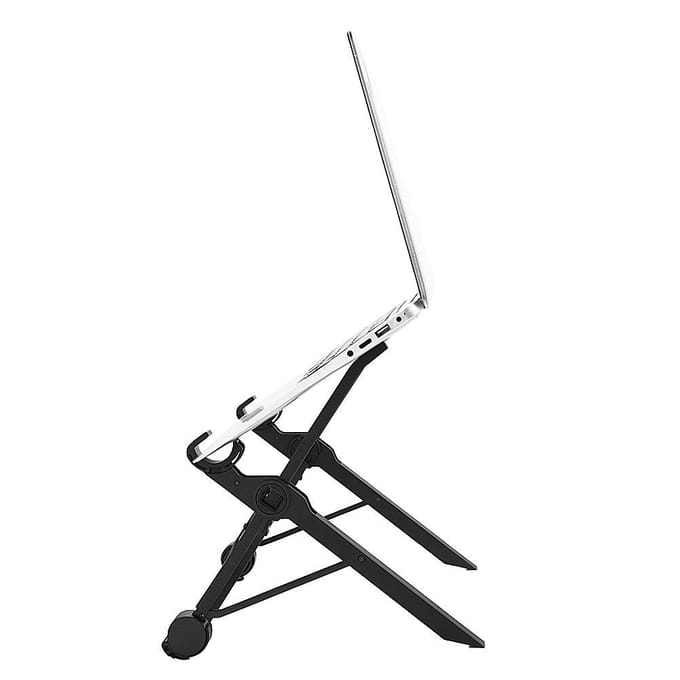 Opvouwbare Laptopstandaard Tafel Verstelbare Hoogte Schoottafel Voor Notebook black