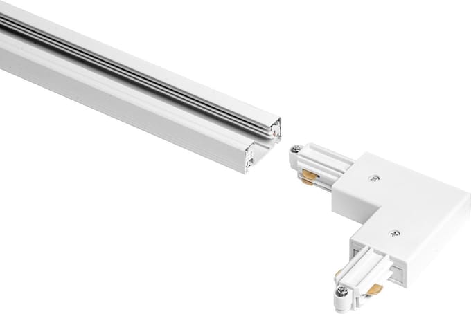 LEDVANCE TRACKLIGHT 9-Â° hoekconnector, wit, optioneel