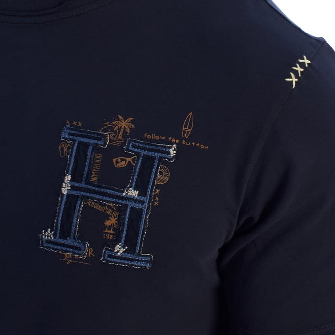 Heren Korte Mouwen Katoenen T-Shirt HS24MTS06