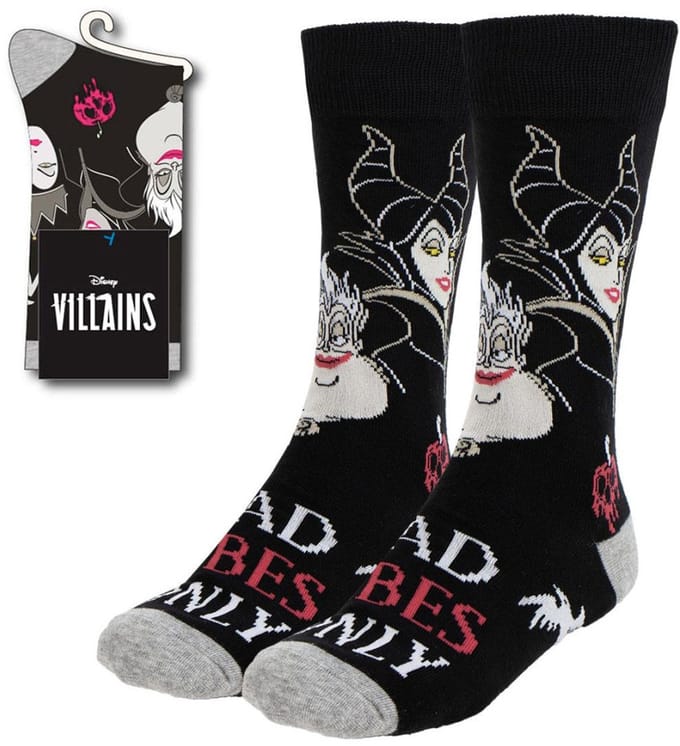 Disney Villains Bad Vibes women's knee high socks 36/43