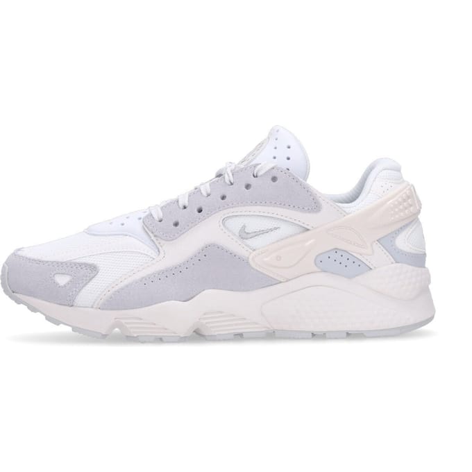 Air Huarache Runner Summit Wit/metallic zilver/wit lage herenschoen