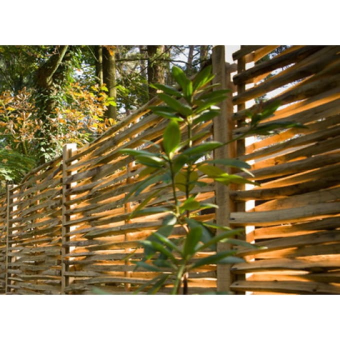 Intergard Kastanjescherm gespleten tuinschermen vlechtscherm 180x180cm