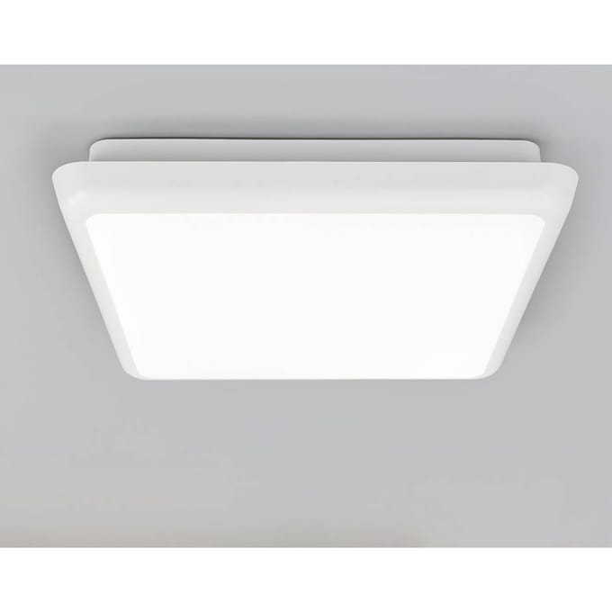 Arcchio LED plafondlamp Augustin, 25 x 25 cm, wit, IP54