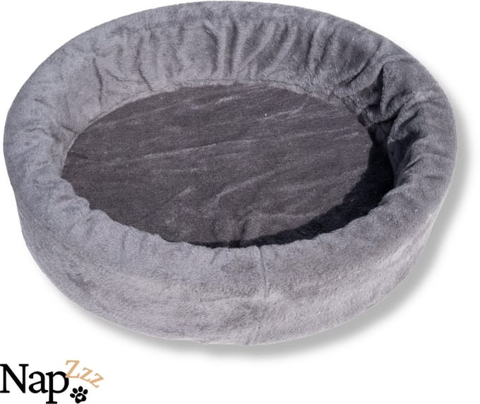 NapZZZ Orthopedische Bontmand Grijs No 7 105*92*21 cm