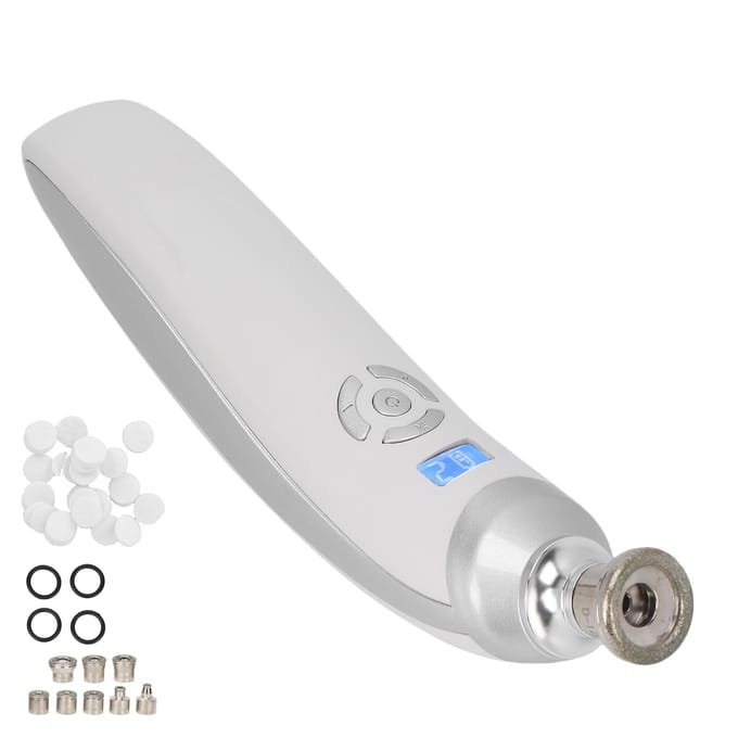 Handheld Diamant Microdermabrasie Machine Professioneel Microdermabrasie Apparaat Mee-eter Verwijdering white