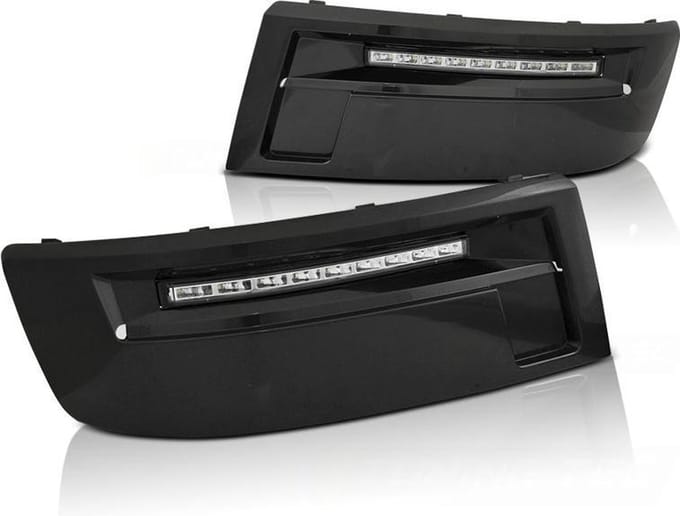 Mistlamp afdekking VW T5 10-15 LED DRL