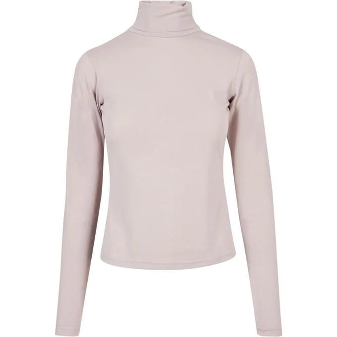 Urban Classics - Modal Turtleneck Longsleeve top - XS - Grijs