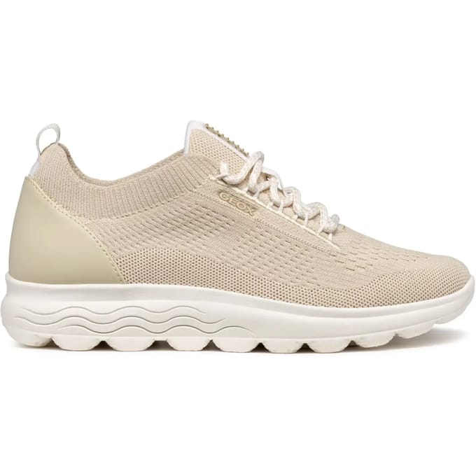 GEOX SPHERICA DAMES Sneakers - LICHT TAUPE
