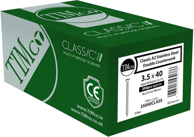 Houtschroef - Spiraal schroef - Vastzetten van hout - Moleculaire smering - 6.0 x 60 mm - Staal