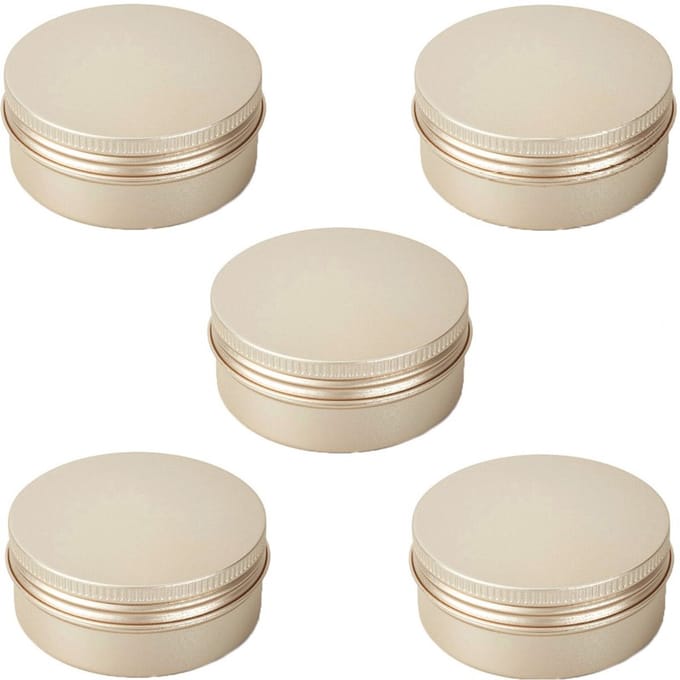Aluminium blikje met schroefdop 10 ml 5-pack