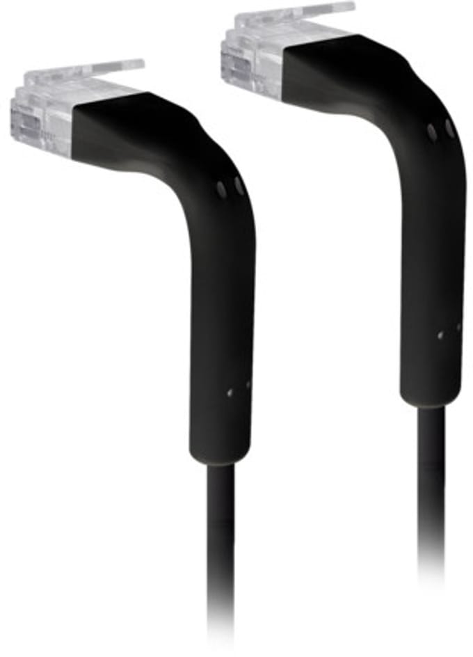 Ubiquiti UniFi Patch Cable Black 1 m - Zwart - 1m