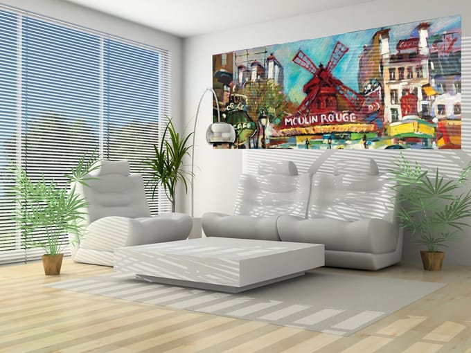 Moulin Rouge wallcovering