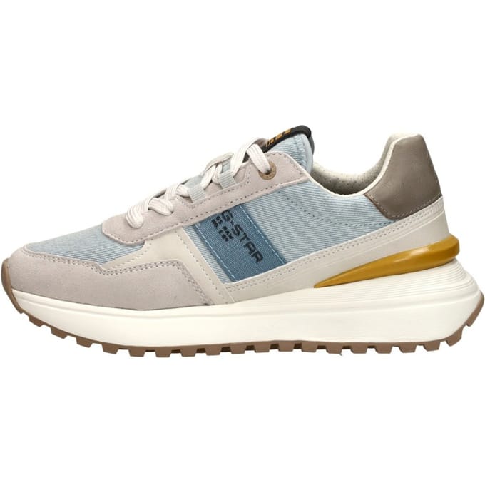 G-Star Lyn DNM W Sneakers Laag - licht blauw - Maat 37