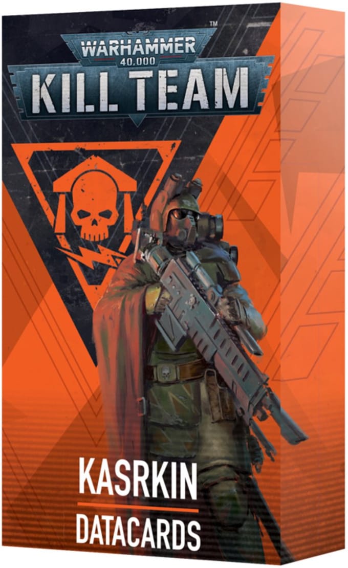 Kill Team Kasrkin datacards (Warhammer nieuw)